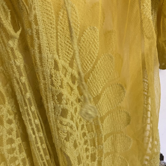 Cotton-blend lace cover / kimono - Picture 9 of 10
